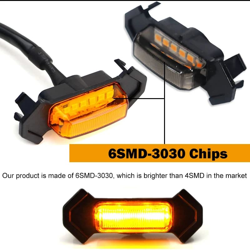 Éclairage de calandre LED pour voiture, 4 pièces, pour Toyota Tacoma 2016-up avec calandre TRD Pro u