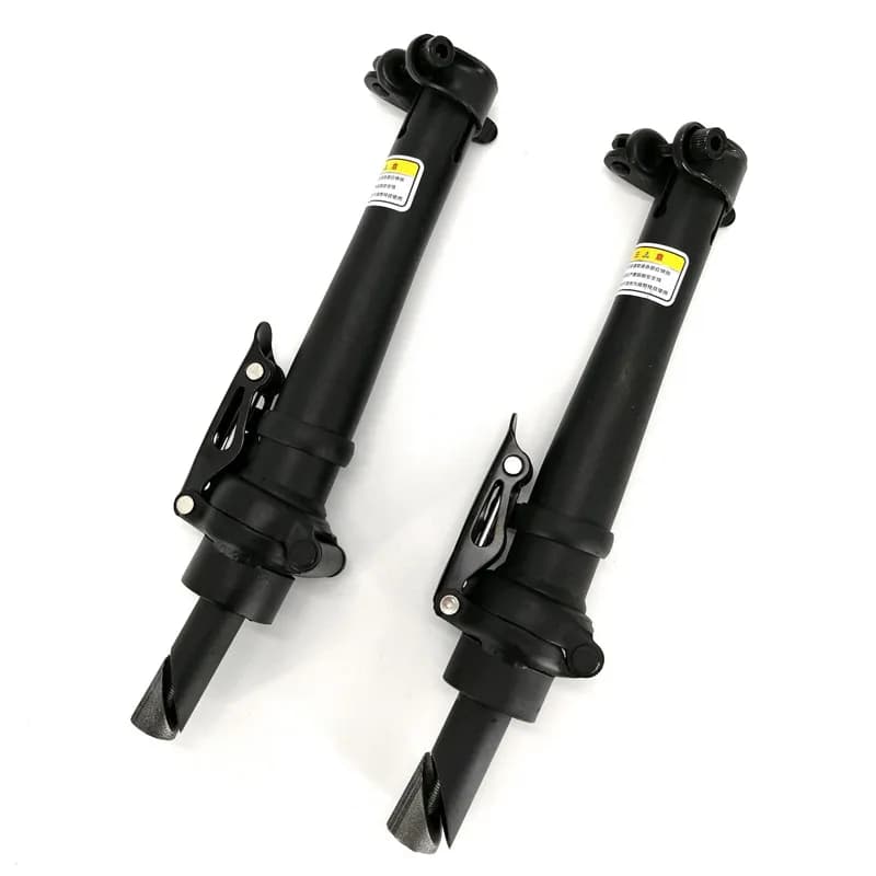Tige de vélo électrique pliante à Double Section, partie de 22.2mm 25.4mm, fourche pliable à gauche,