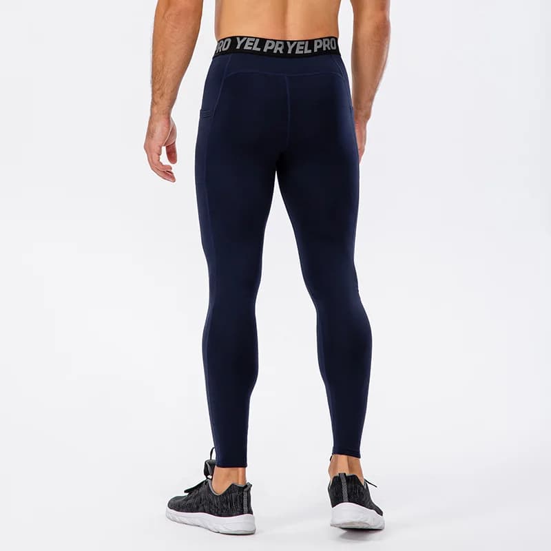 Pantalons de Compression pour hommes, collants de sport d'automne et d'hiver, de Fitness, de course,