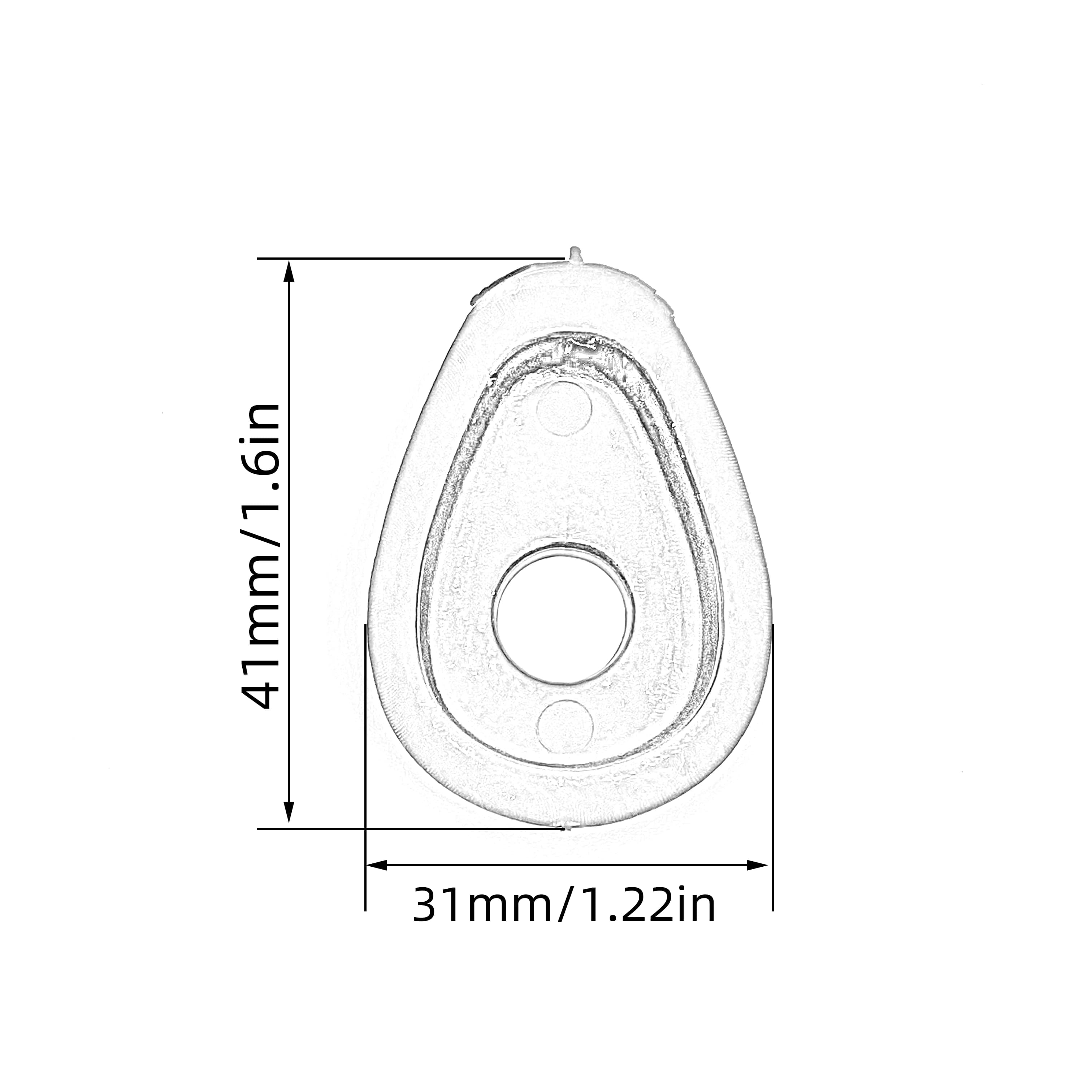 REALZION 4 pièces avant ou arrière moto clignotant indicateur adaptateur entretoises pour YAMAHA FZ1