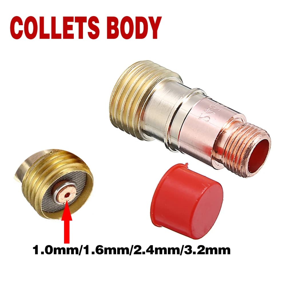 Connecteur de lentille à gaz avec maille pour Tig WP-17/18/26, pinces en laiton Forgelo, accessoires
