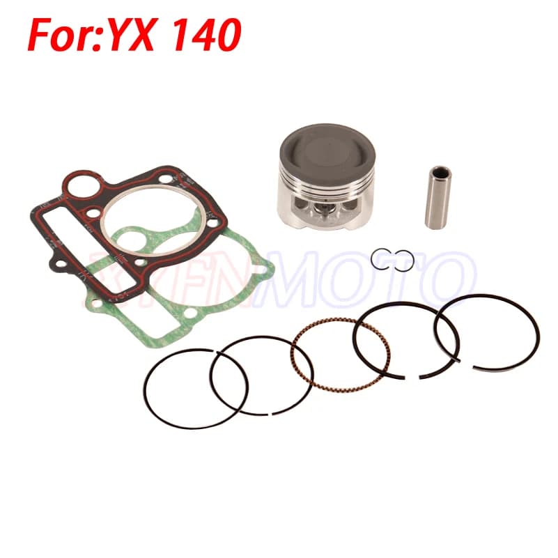 Kit de piston YX140 YX150 56mm pour moteur YX 140cc 150cc Pit Dirt Motor Bike Motocross PitsterPro S