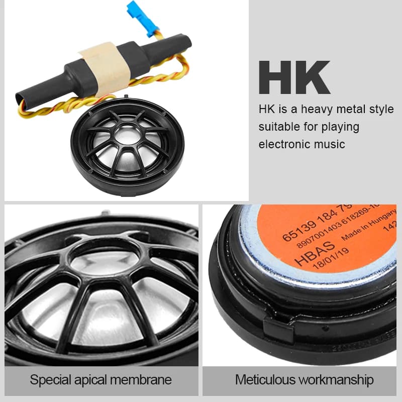 Tweeters de porte de voiture pour BMW, haute qualité, haut-parleurs circulaires, klaxon audio, F10 F