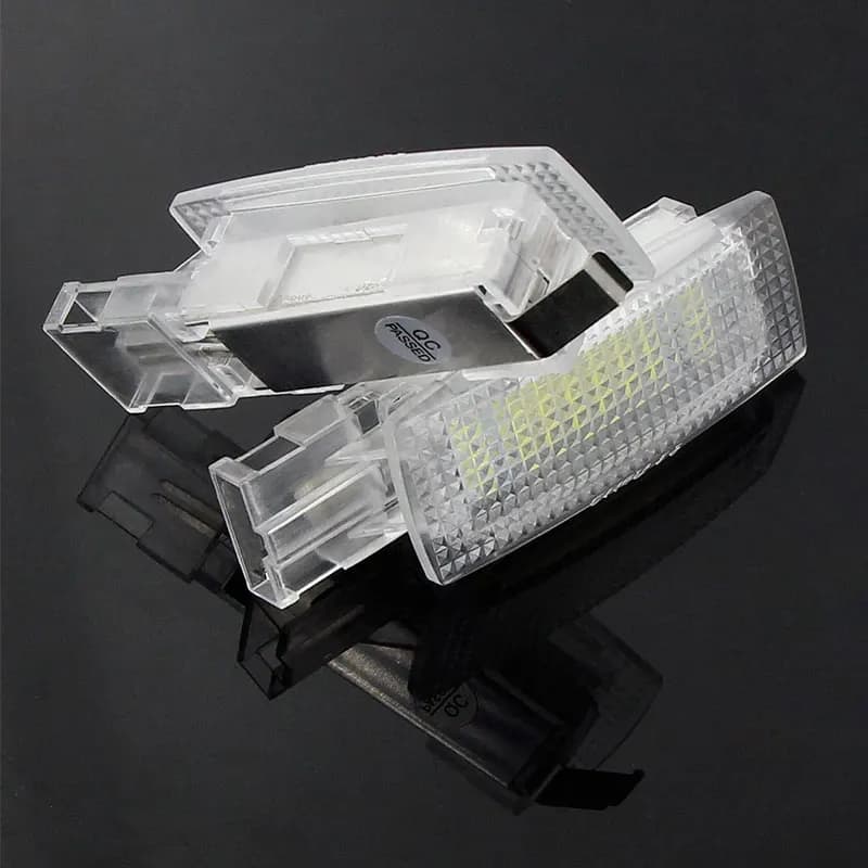 Lampes de lecture à LED pour miroir de courtoisie, pare-soleil intérieur Canbus, VW Golf 4 5 6 7 Plu