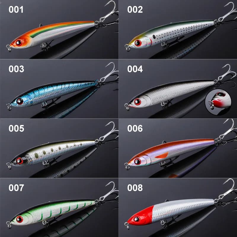 Noeby leurre de pêche au crayon coulant 14cm70g 16cm98g 18cm145g Stickbait Wobblers appâts durs arti