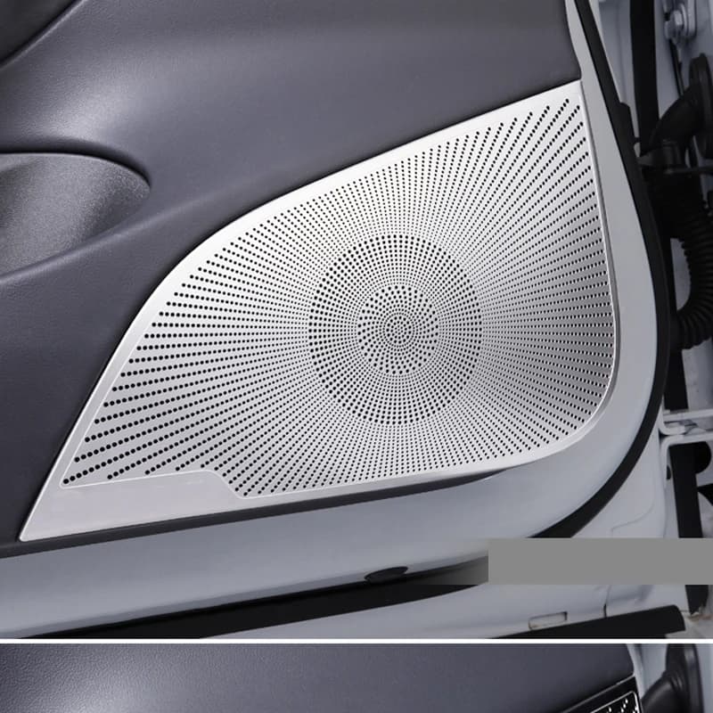 Autocollant de couverture décorative pour haut-parleur de porte, pour Tesla modèle 3 2019 2020 2021,