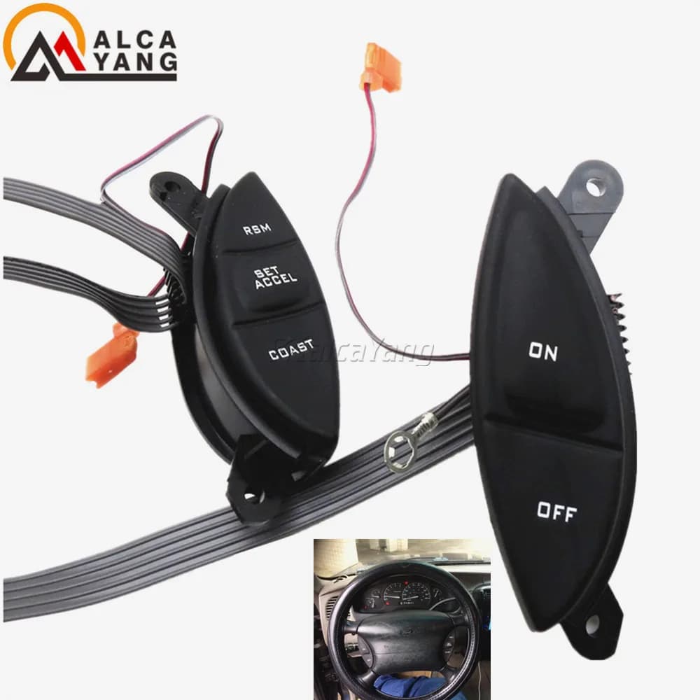 Kit de boutons de commutation de régulateur de vitesse au volant, F87Z9C888BB pour Ford Ranger Explo