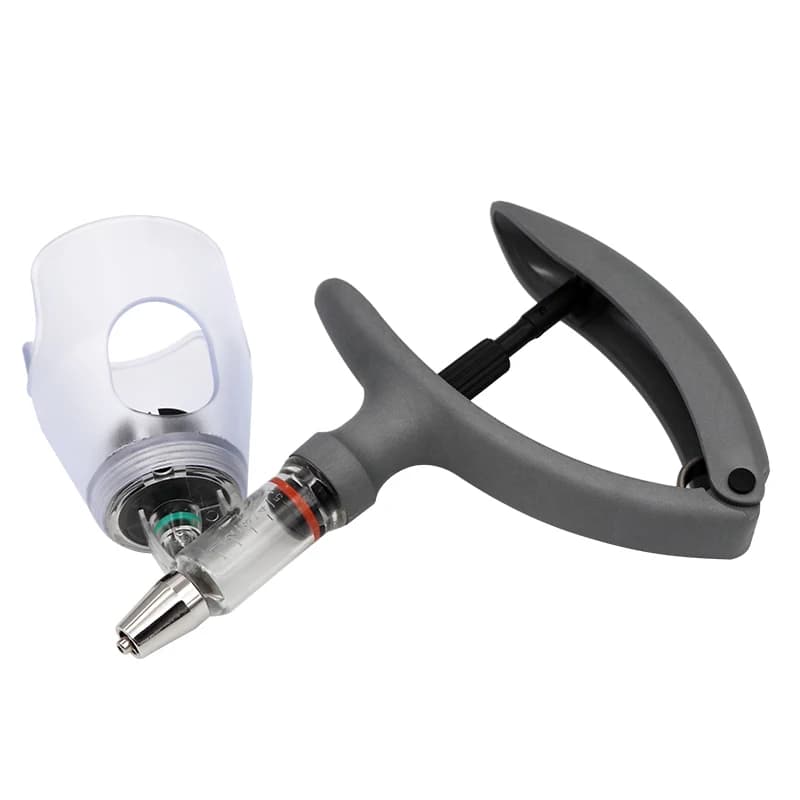 Seringue vétérinaire pour animaux de 2Ml/5Ml, injecteur de vaccin continu réglable pour poulet, coch