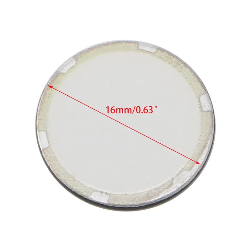 5 pièces de 16mm en céramique pour humidificateur,brumisateur à ultrason, fiche de disque, accessoir
