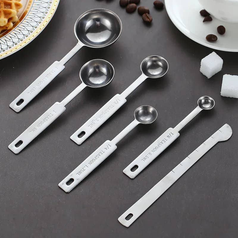UPORS tasses à mesurer ensemble de cuillères à mesurer de cuisine empilables de qualité supérieure e