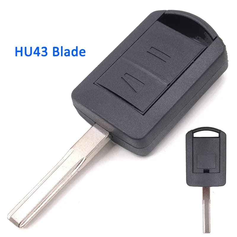 Clé de voiture à distance KEYECU 5WK48668 433.92MHz avec puce ID40 pour Opel Vauxhall Corsa C Meriva