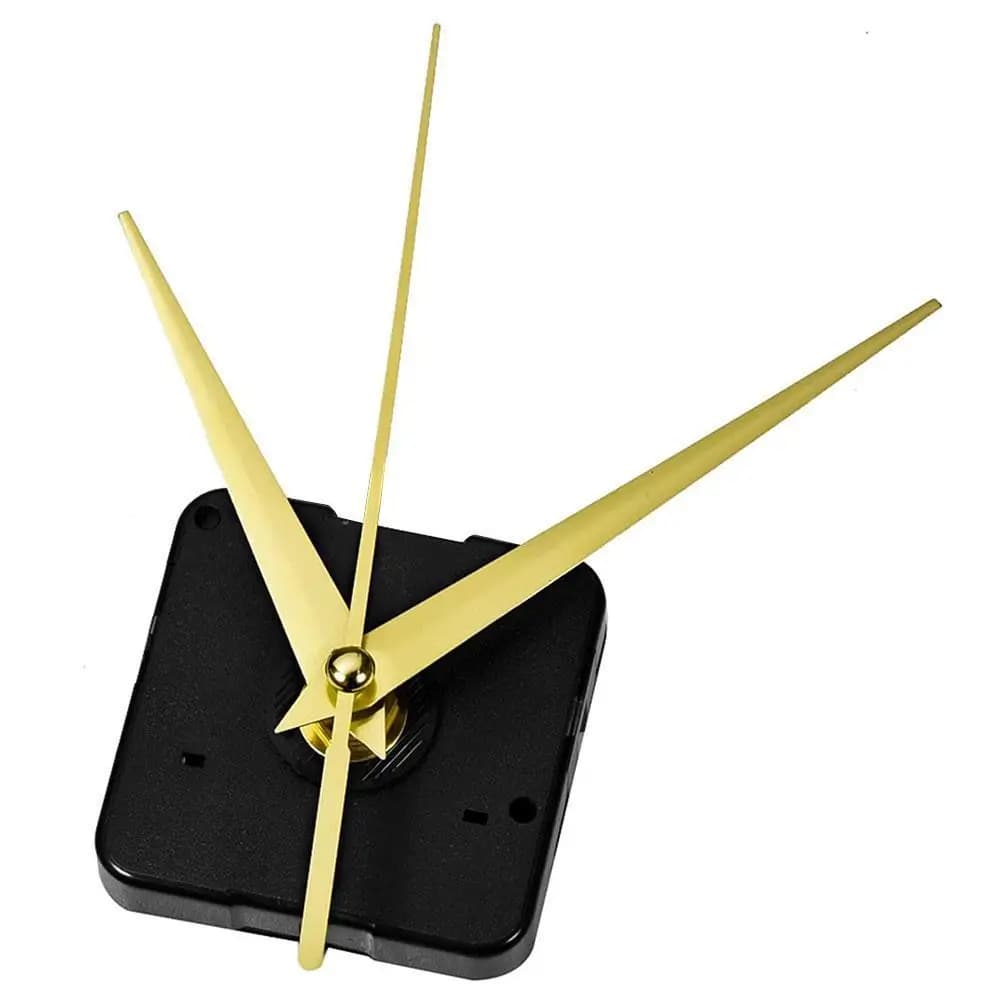Grande horloge murale silencieuse 5168S, mouvement d'horloge à Quartz, pièces de réparation + mains,