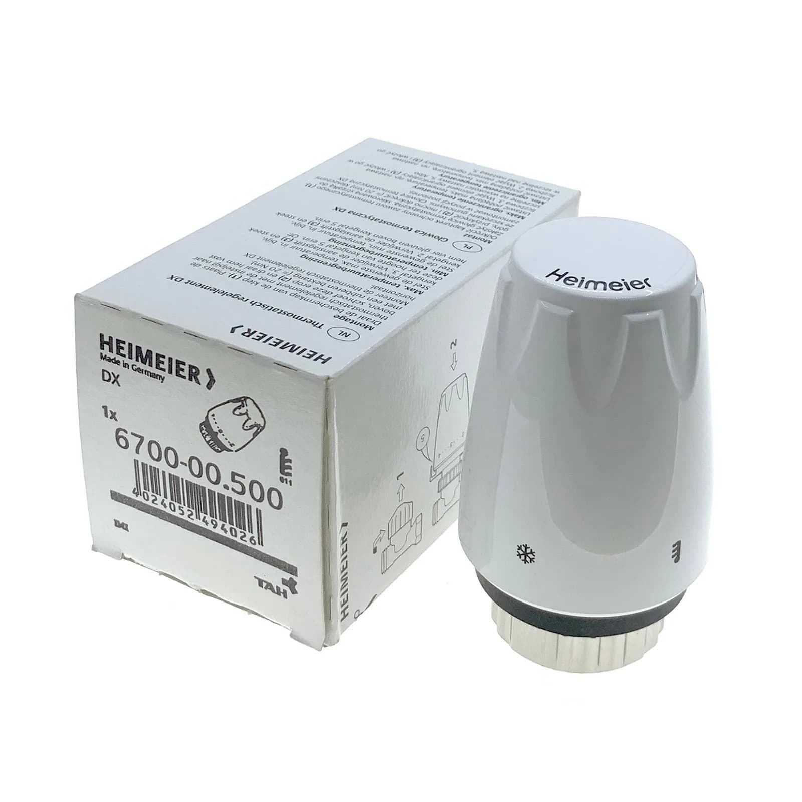 Heimeier – vanne de radiateur thermostatique 6700 – 00.500, tête DX, TRV M30 x 1.5, pour système de 
