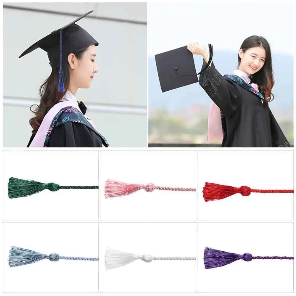 Glands de ULd'honneur de remise des diplômes, fil de polyester, cadeau de robe de célibataire, décor