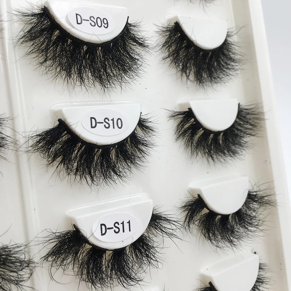 RED SIREN – Faux-cils 3D en vison réutilisables, 100% sans cruauté envers les animaux, doux et natur