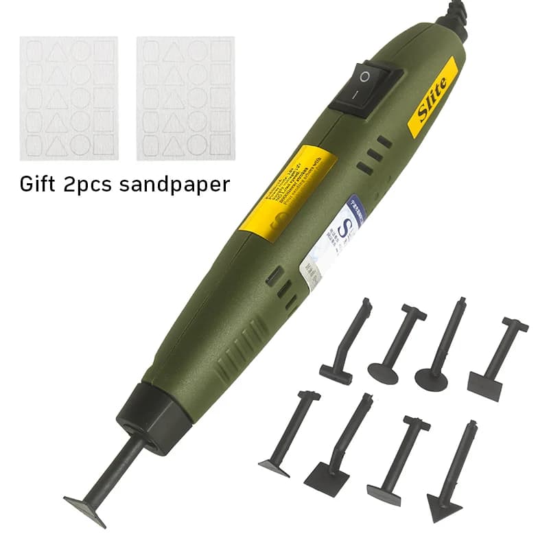 Mini stylo ponceuse modèle militaire, polisseuse d'angle rond, meuleuse, outil de polissage, Gundam,