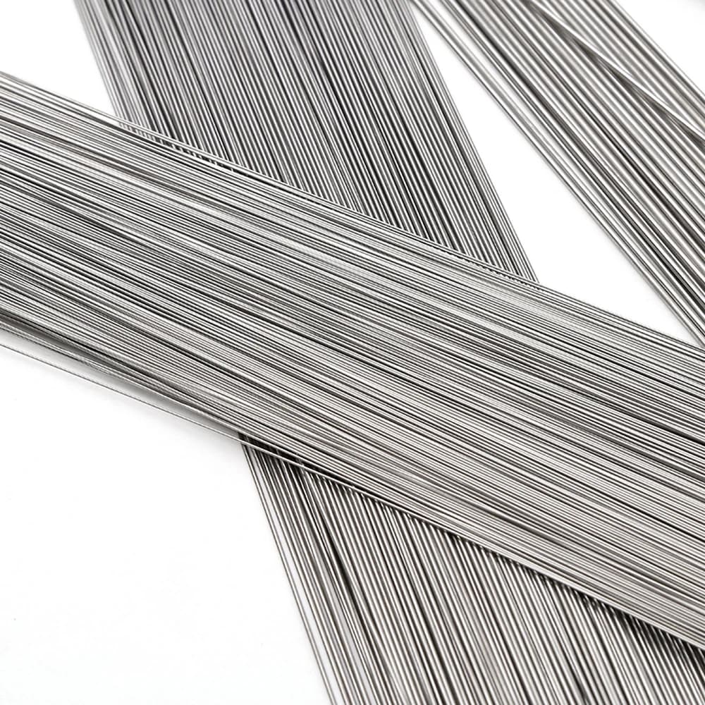 20 pièces 50CM fil à ressort en acier inoxydable fil dur fil dur complet fil droit 0.2-3MM fil d'aci