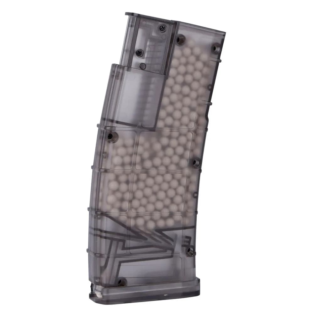 Chargeur BB Airsoft à vitesse rapide, 500 tours, accessoires de Paintball de grande capacité pour le