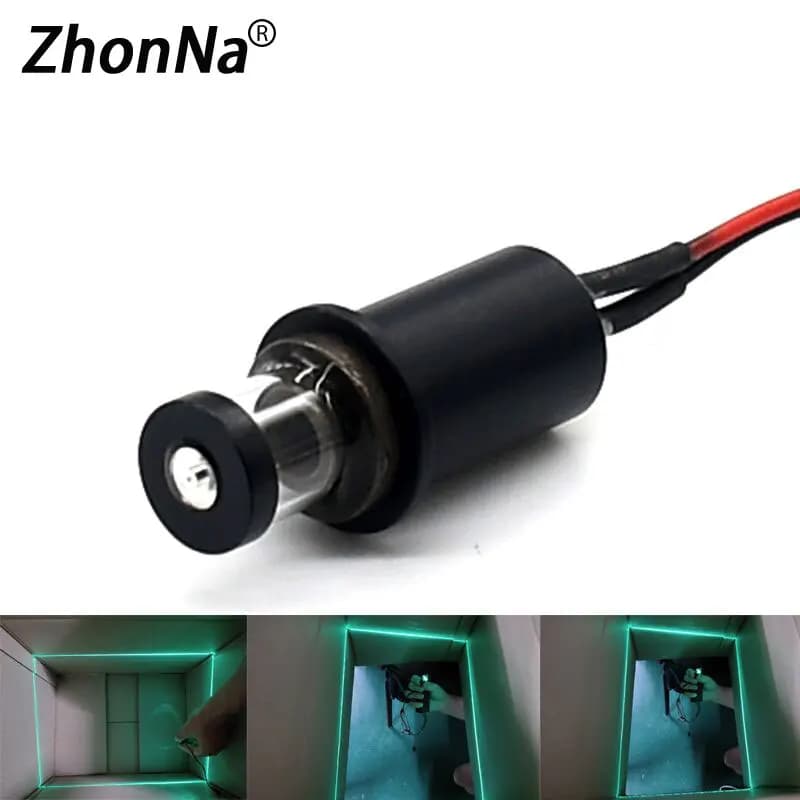 Nouveau Module Laser de niveau omnidirectionnel à 360 degrés, lumière verte 520nm, 2.3-5V, utilisati