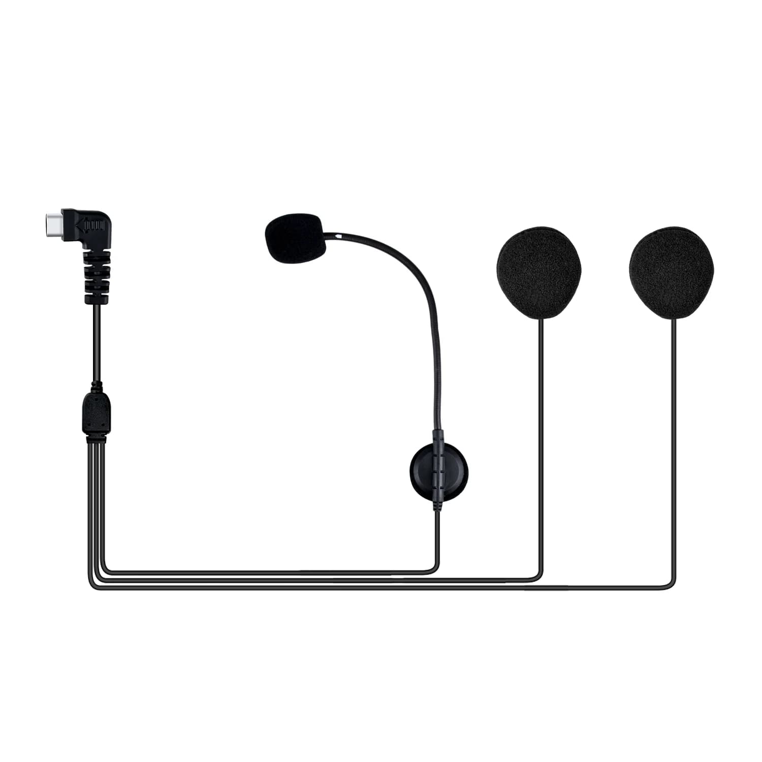 Fodsports BT-S2 S3 Casque Interphone Casque Écouteur type-c Wild Moto Sans Fil Bluetooth Interphone 