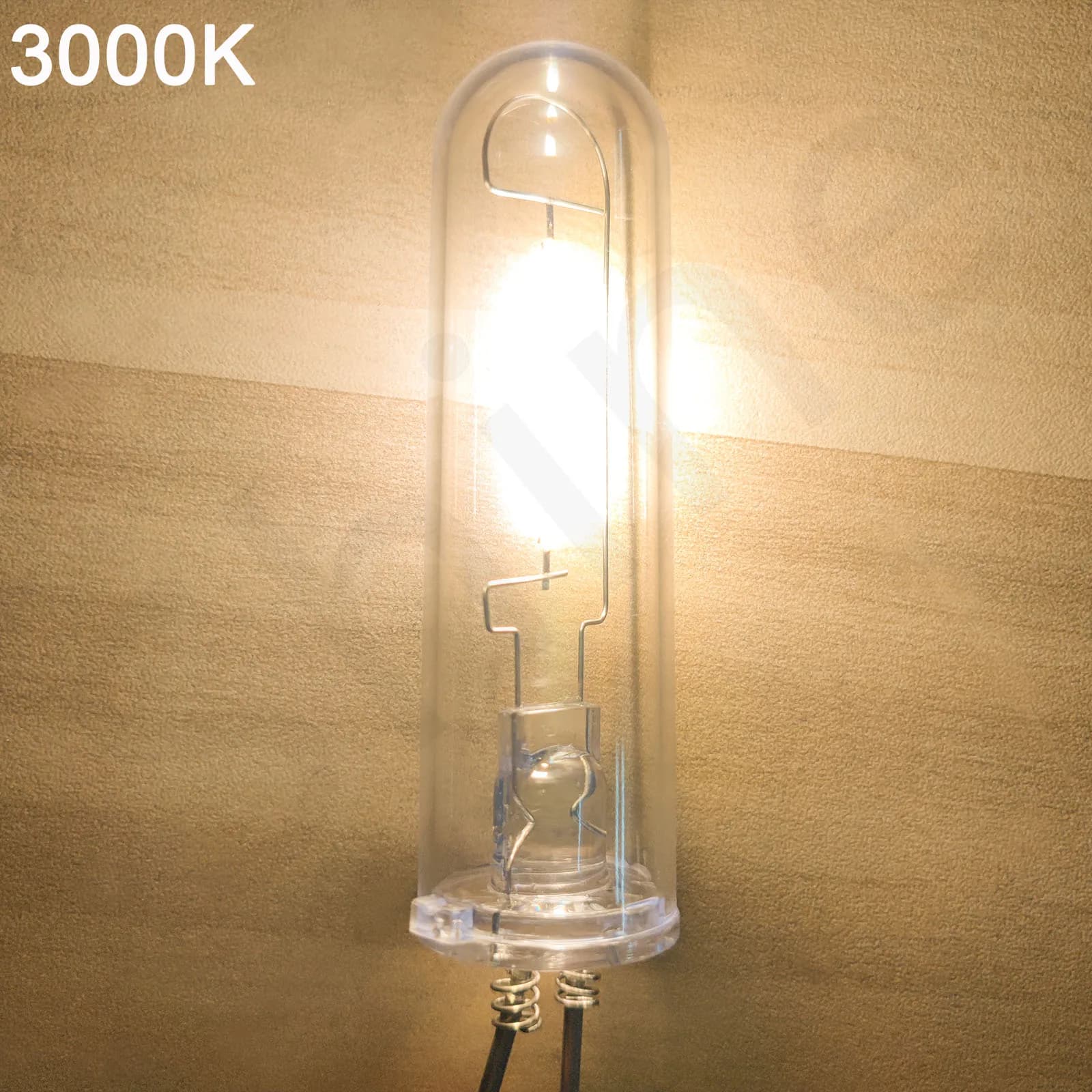 Tube de lampe à ampoule LED Edison, DC 3V, source de lumière solaire, ampoule en plastique, lampe à 