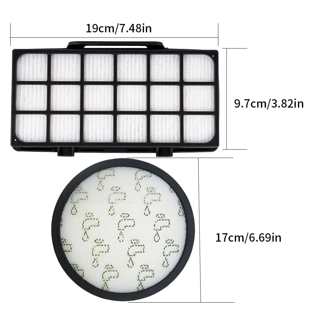 Filtre HEPA d'entrée et de sortie ZR903701 pour aspirateur sans sac Rowenta RO7623 RO7681 RO7611 TW7