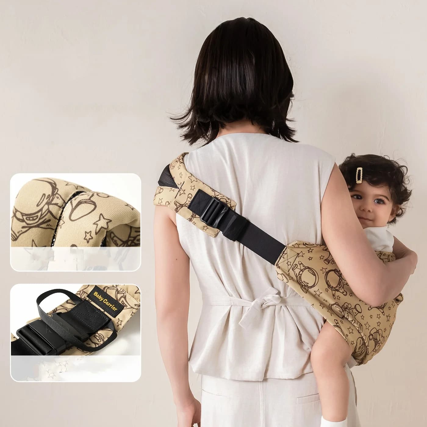 Portable bébé fronde porte-bébé enveloppement enfant en bas âge sac à dos sac à bandoulière Bebe por