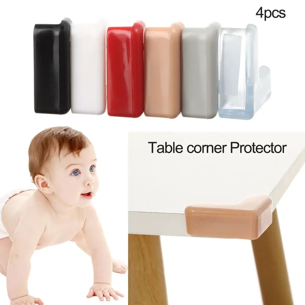 Protecteur de coin de table auto-adhésif doux pour bébé, protection de bord de sécurité pour enfants