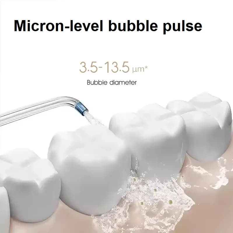 Mijia MEO705 Irrigateur buccal portable, irrigateur dentaire, nettoyeur de dents à jet d'eau, waterp