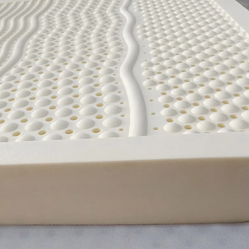 Matelas en latex 100% naturel avec housse, matelas en caoutchouc pur, importé, lit de 1.8m, tapis de