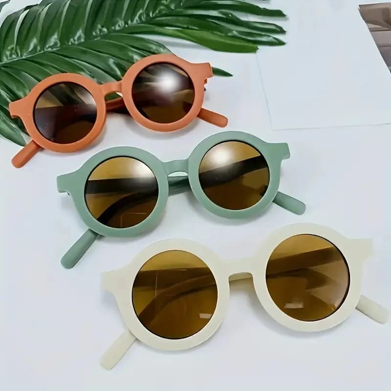 Lunettes de soleil mignonnes pour bébé, lunettes de soleil pour enfants, outil de photographie d'ext