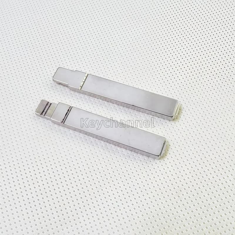 10 pièces/lot # Lame de clé télécommande de voiture 58 KD VA2, lame rabattable en métal pour citroën