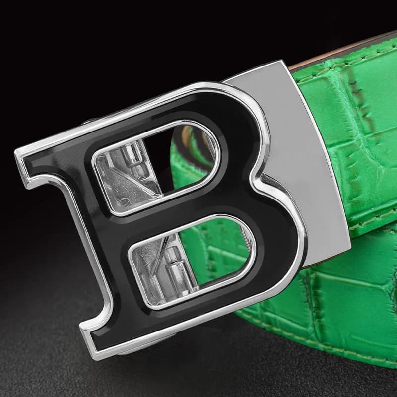 Haute qualité B lettre blanc ceinture hommes classique exquis concepteur ceinture hommes mode luxe c