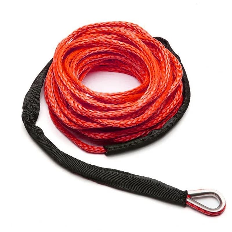 Câble de Treuil de Remorquage en Fibre Synthétique, Cordon de 15m, 5mm/6mm/7mm, 5800 artériel/7700 a