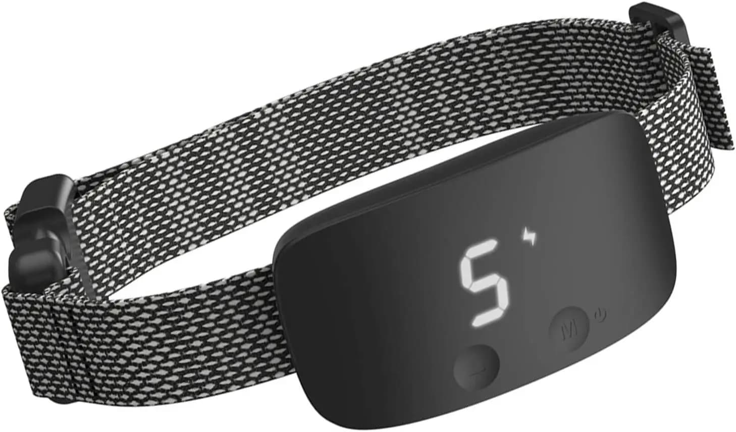 Collier intelligent anti-aboiement pour chien, collier d'entraînement automatique avec 3 modes, son,