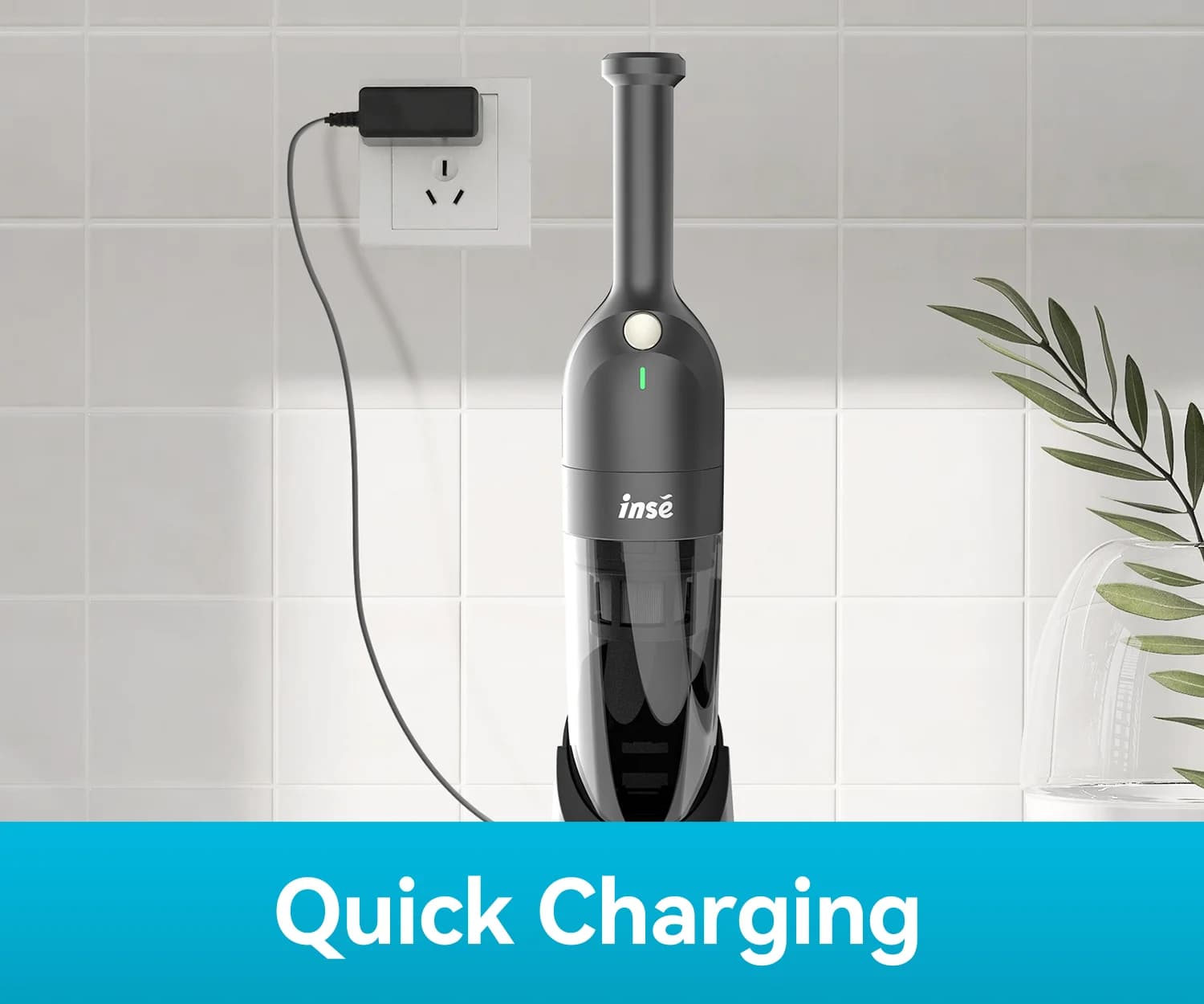 INSE-Aspirateur sans fil H1, appareil de nettoyage
