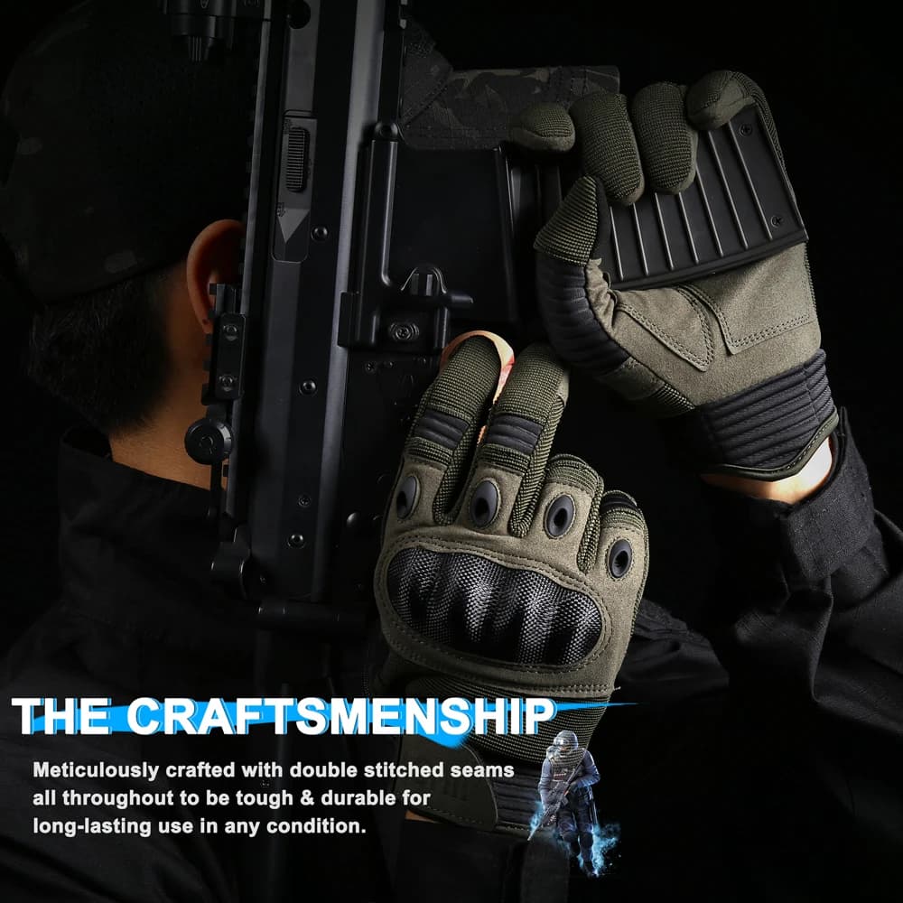 Gants tactiques pour écran tactile, Sport de plein air, Paintball, chasse, Airsoft, Combat, cyclisme