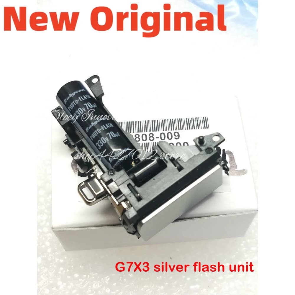 Pour Canon Powershot G7X Mark II G7X2, G7X Mark III G7X3, G7X III lampe Flash noir argent nouveau Or