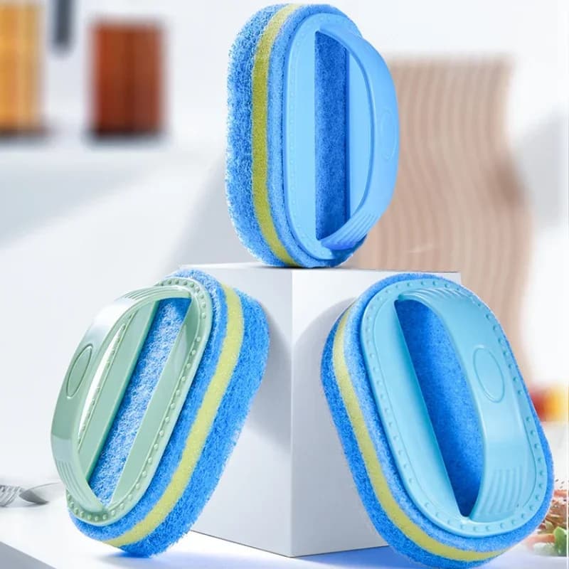 Cuisine salle de bains toilette nettoyage éponge magique verre mur nettoyage bain brosse poignée épo