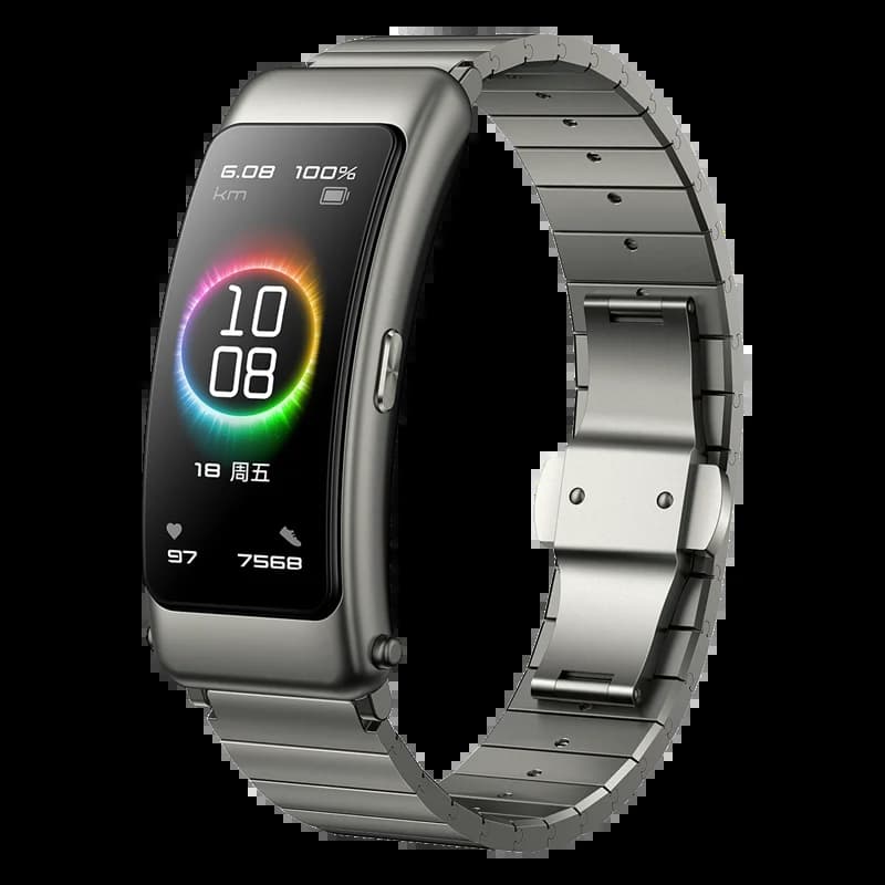 90% nouveau Huawei TalkBand B6 Talk Band B6 largeur Bluetooth Bracelet intelligent bracelets de spor