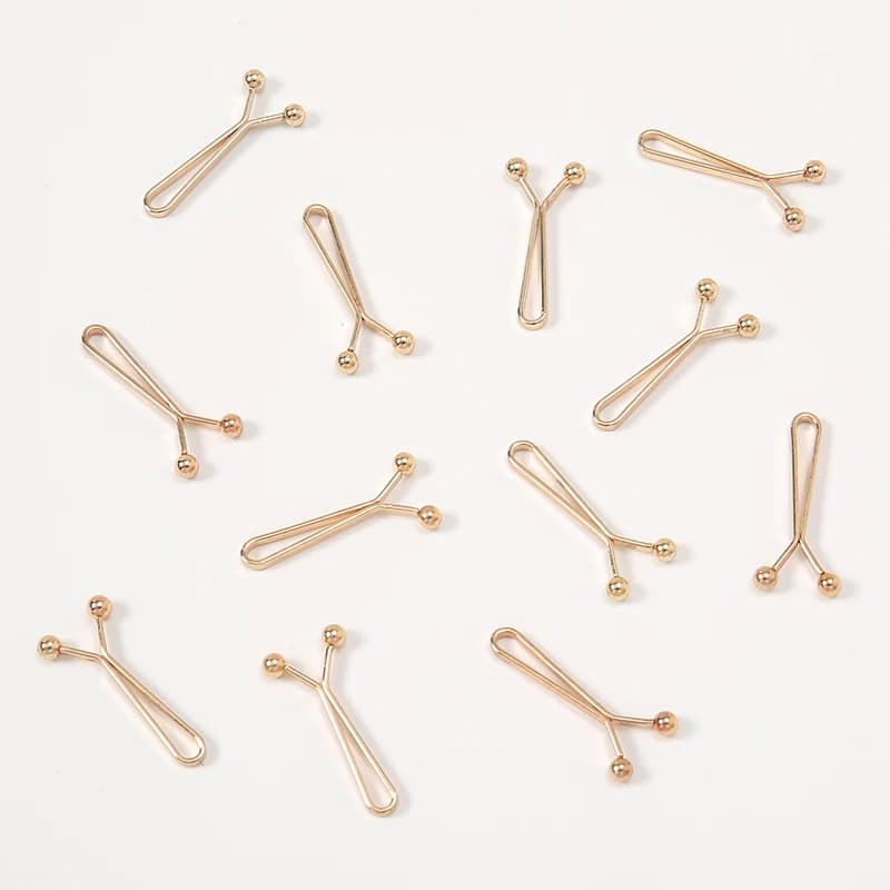 12 pièces jean jupes boucle détachable pince à manches réglable pour pantalon taille serrage manchon