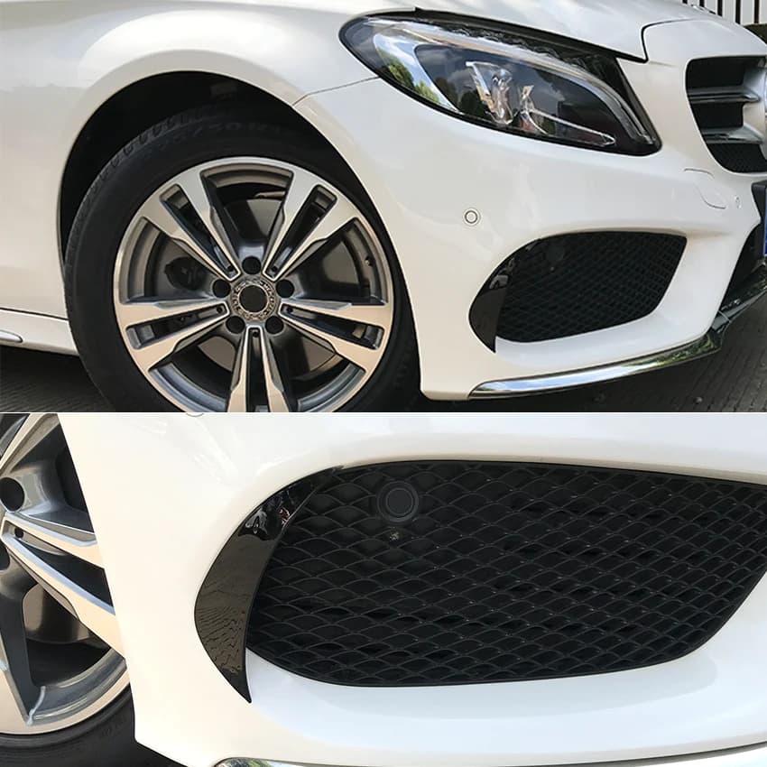 Garniture de couvercle de sortie d'air de pare-chocs avant de voiture, pour Mercedes Benz W205 class