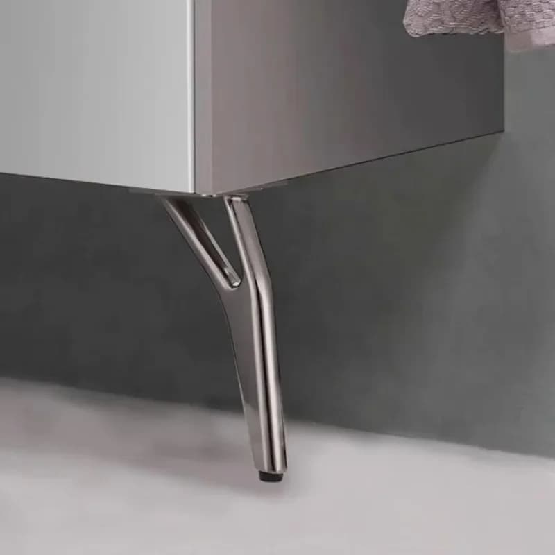 4 pièces 15 cm pieds de meubles en métal en forme de Y pieds de remplacement modernes pieds de canap