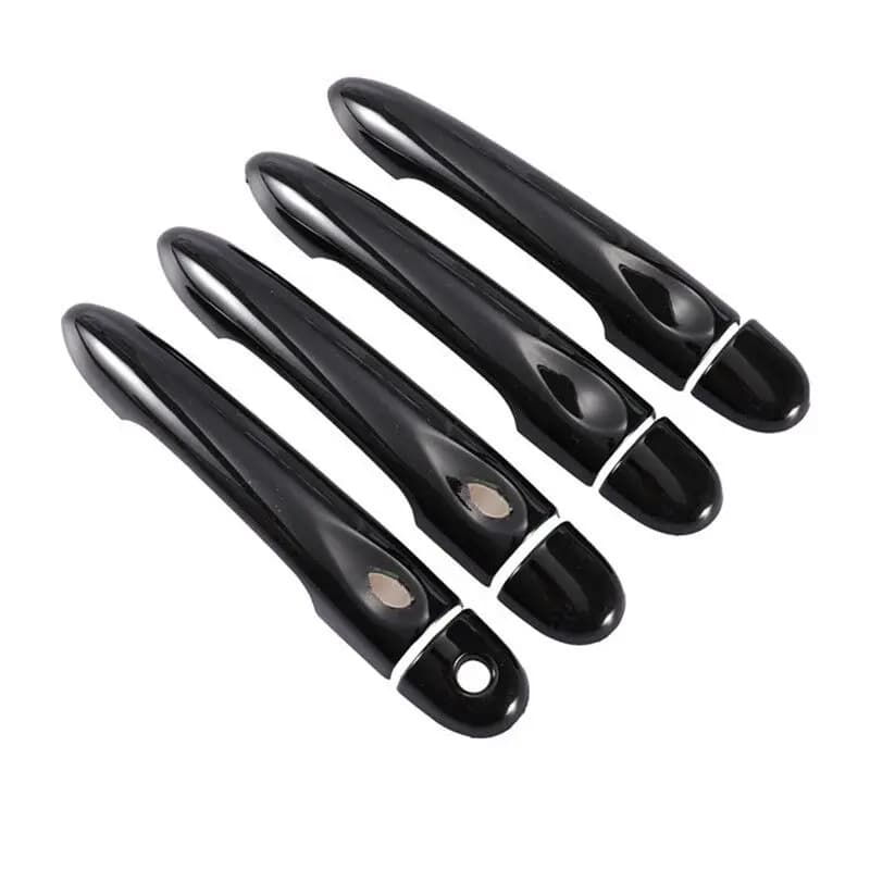 Garniture de poignée de porte noire brillante, accessoires de style, pour Renault Megane 3 MK3 III 2