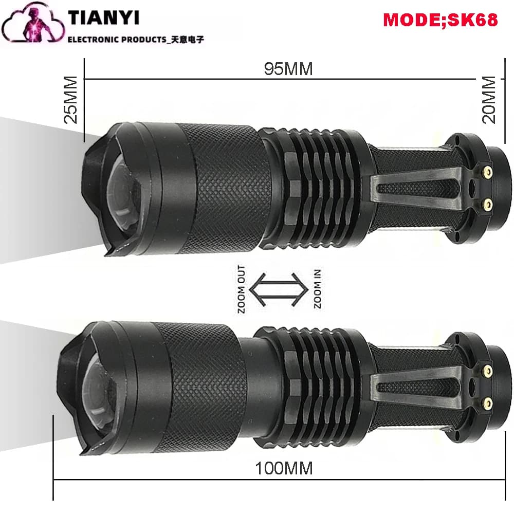 Lampe de poche IR 940nm, illuminateur infrarouge, lampe de poche illuminateur IR 850nm, Vision noctu
