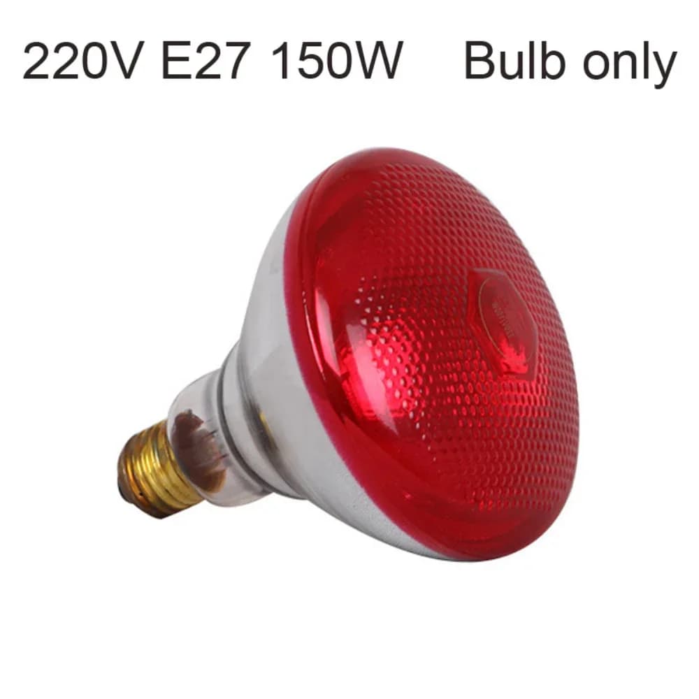 Lampe de thérapie à la lumière rouge, ampoule combinée infrarouge 660nm et 850nm pour les soins de l