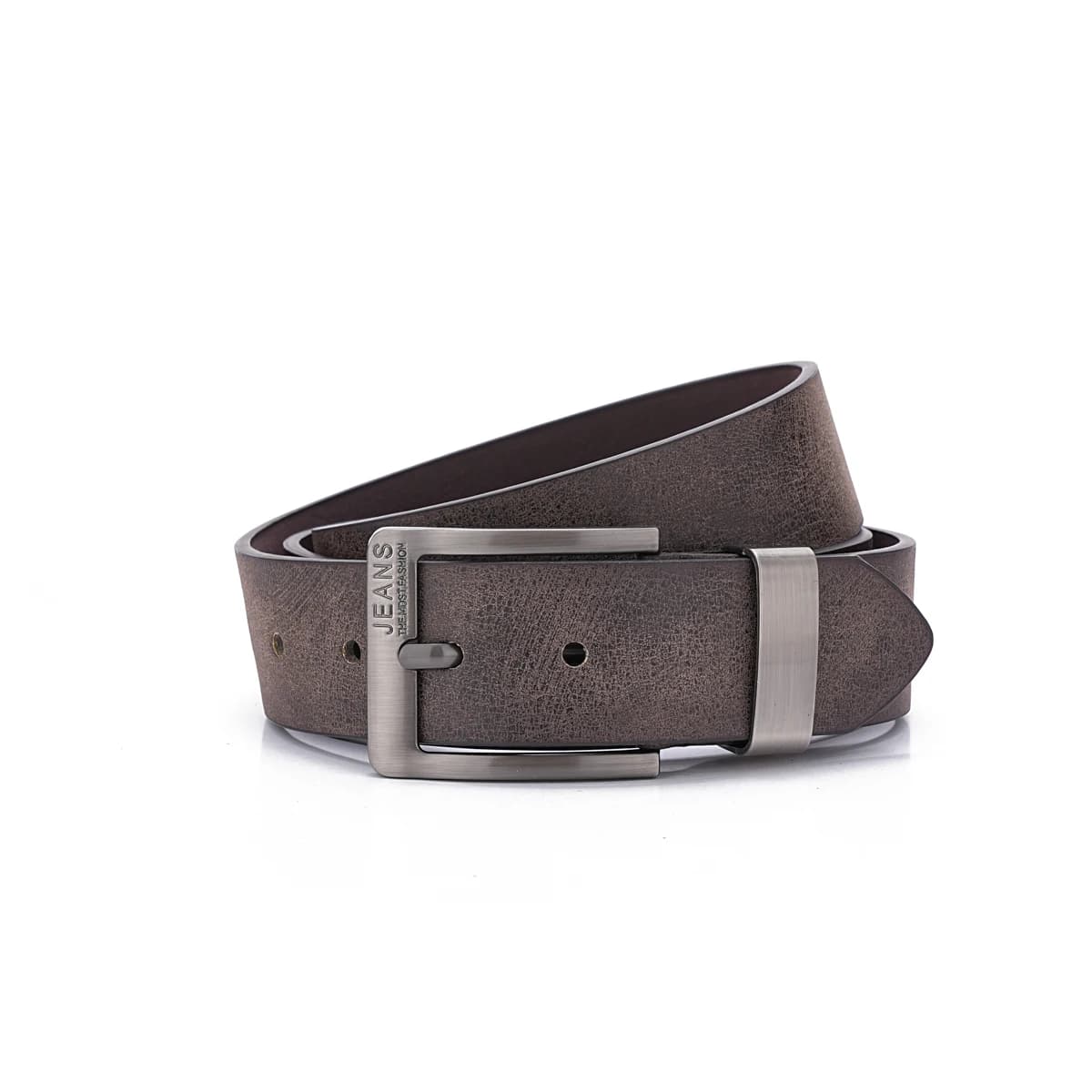 Une ceinture rétro décontractée pour hommes et femmes, style occidental! Ceinture en cuir PU avec bo