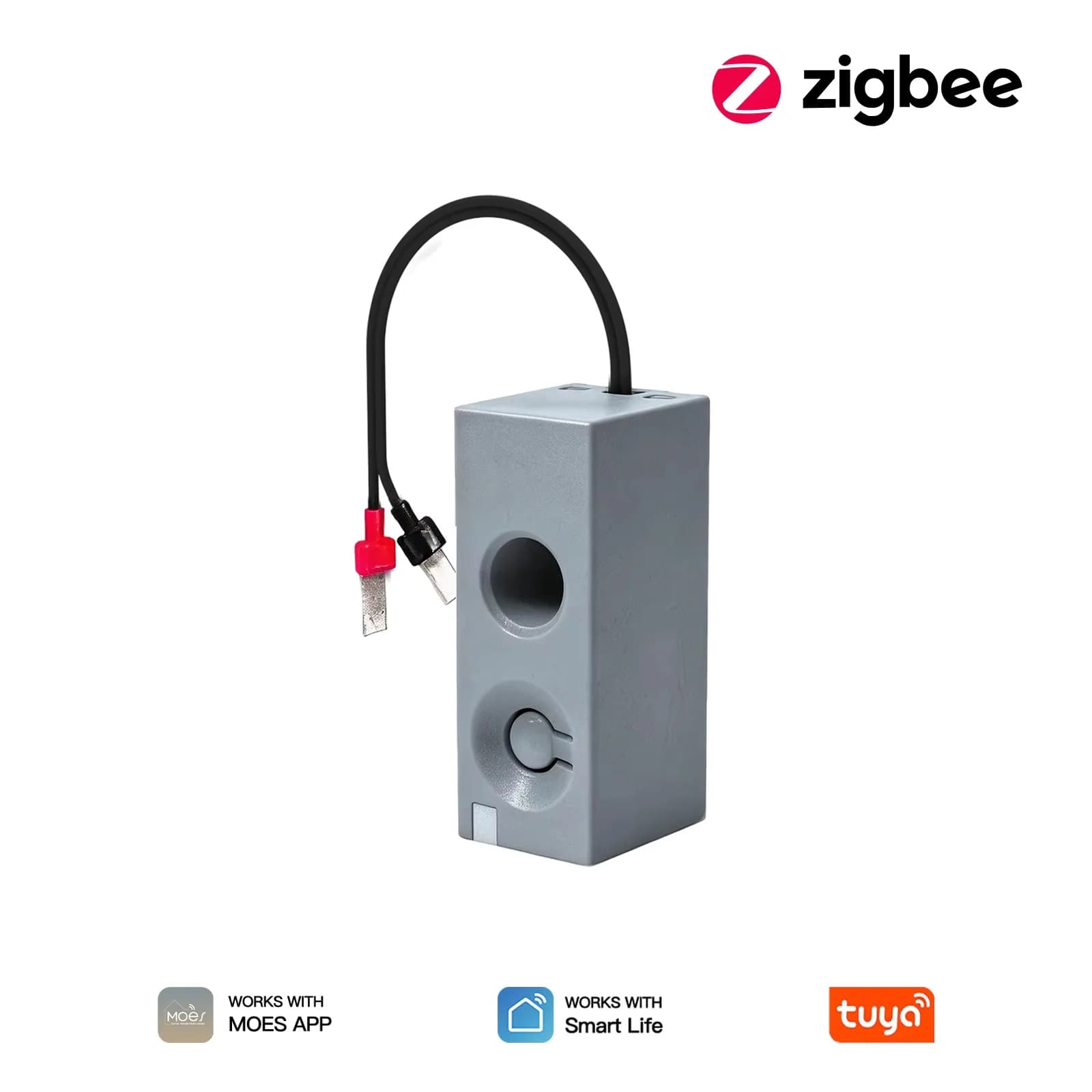 Module de mesure de puissance intelligent monophasé MOES Tuya Zigbee, moniteur de consommation d'éle