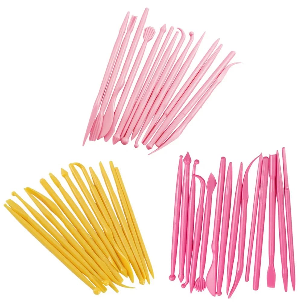 14 pièces/ensemble plastique argile Sculpture ensemble cire Sculpture poterie outils Sculpture Sculp