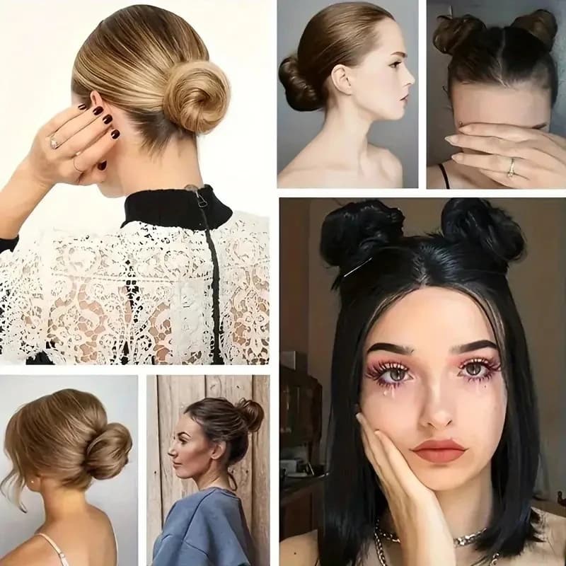 WIGSIN-Chignon synthétique avec élastique pour femmes, accessoires de coiffure, 03/Lazy